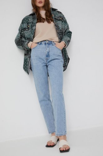 Answear lab jeansi organic cotton, premium jeans femei , high waist