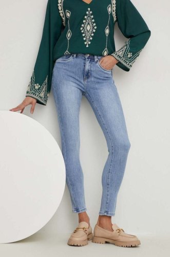 Answear lab jeansi premium jeans femei medium waist