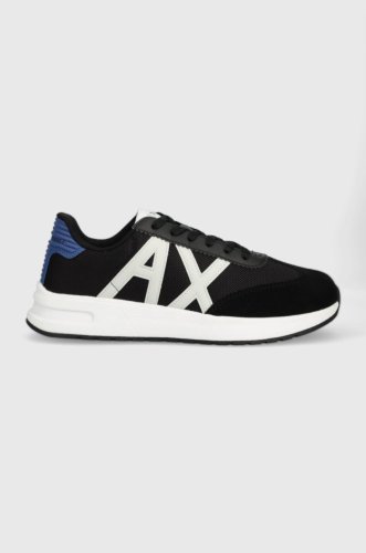 Armani exchange sneakers xux071.xv527.s281 culoarea negru, xux071 xv527 s281