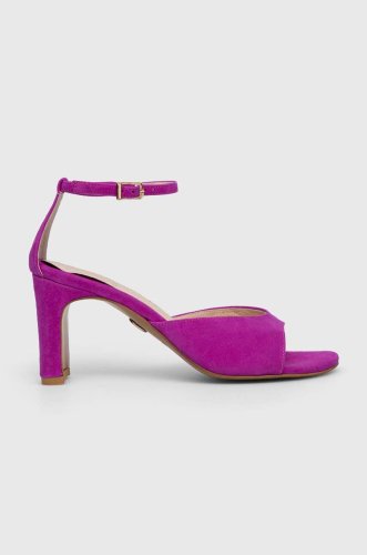 Baldowski sandale din piele intoarsa culoarea violet