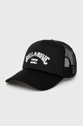 Billabong șapcă culoarea negru, cu imprimeu