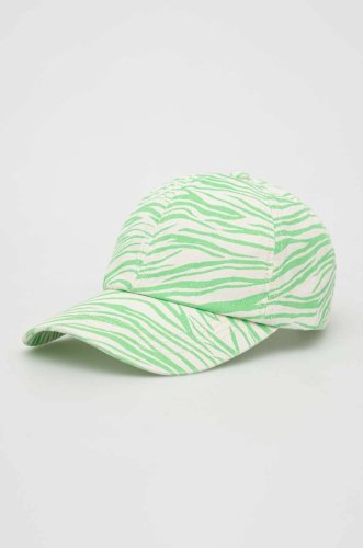 Billabong șapcă de baseball din bumbac culoarea verde, modelator