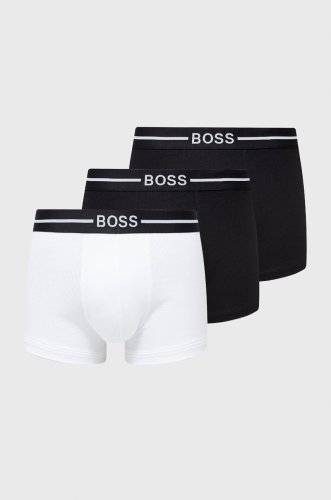 Boss boxeri (3-pack) bărbați, culoarea negru