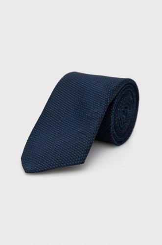 Boss cravată culoarea albastru marin