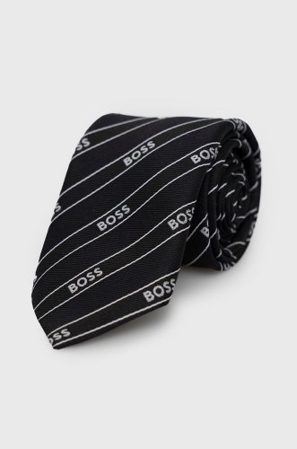 Boss cravată culoarea negru