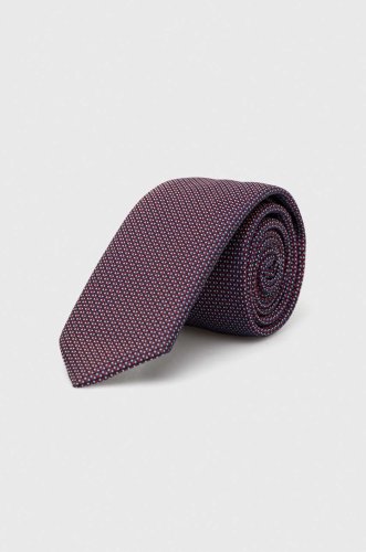 Boss cravata din lana culoarea rosu