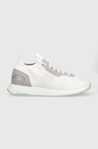 Boss sneakers titanium culoarea alb, 50470596