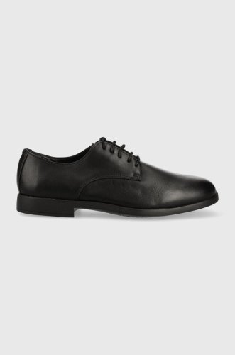 Camper pantofi de piele truman barbati, culoarea negru, k100243.001