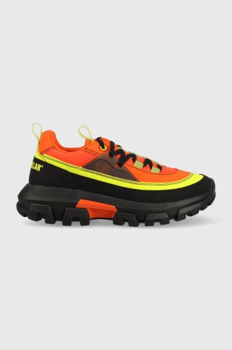Caterpillar sneakers din piele raider lace supercharged culoarea portocaliu, p111052