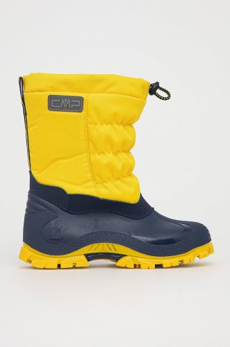 Cmp cizme de iarna copii kids hanki 2.0 snow boots culoarea galben