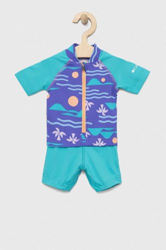 Columbia costum de baie pentru bebeluși sandy shores sunguard suit culoarea violet