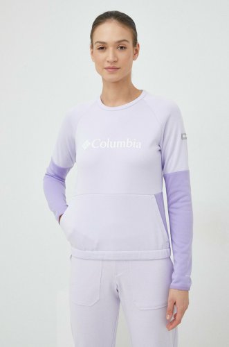 Columbia hanorac windgates culoarea violet, modelator