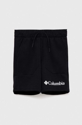 Columbia pantaloni scurti copii columbia trek short culoarea negru, talie reglabila