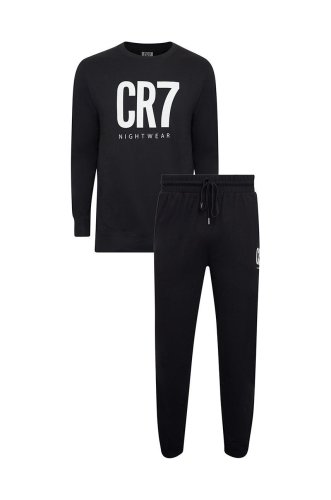 Cr7 cristiano ronaldo pijama barbati, culoarea negru