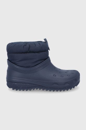Crocs cizme de iarnă culoarea albastru marin ff.shorty.boot.w.207311-black
