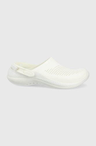 Crocs papuci literide 206708 culoarea alb 206708.1cv-al..wht