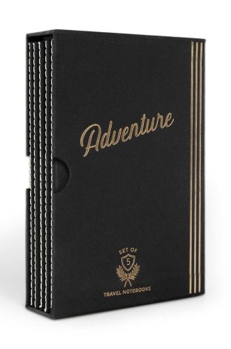 Designworks ink set de caiete de călătorie adventure box (5-pack)