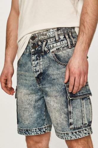 Desigual pantaloni scurți jeans bărbați