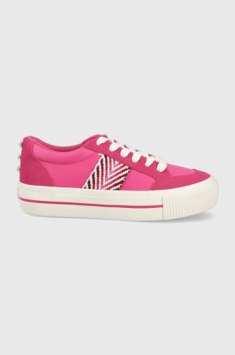 Desigual pantofi culoarea roz