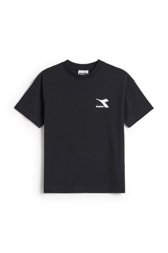 Diadora tricou de bumbac pentru copii culoarea negru