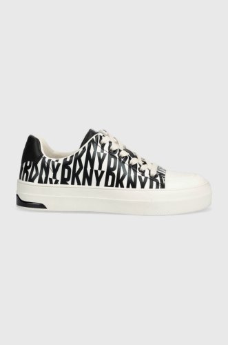 Dkny sneakers york culoarea alb, k1385027