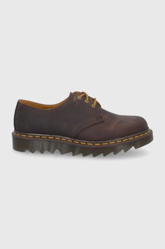 Dr. martens pantofi de piele 1461 ziggy bărbați, culoarea maro