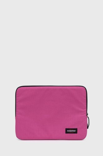 Eastpak husa laptop culoarea roz