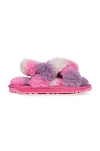 Emu australia papuci de lana pentru copii mayberry wild kids culoarea roz