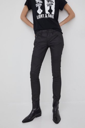 G-star raw jeansi 5620 custom mid skinny femei, high waist