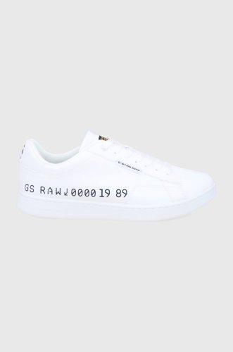 G-star raw pantofi culoarea alb