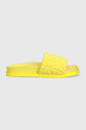 Gant papuci mardale femei, culoarea galben, 26509911.g330
