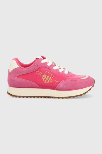 Gant sneakers bevinda culoarea roz, 26537886.g548
