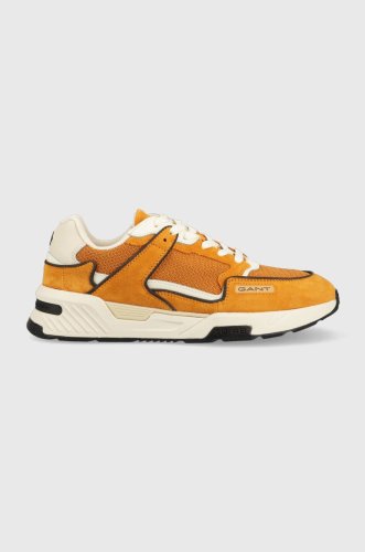 Gant sneakers carst culoarea portocaliu, 26633938.g329
