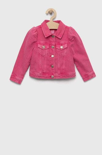 Gap geaca de blugi pentru copii culoarea roz