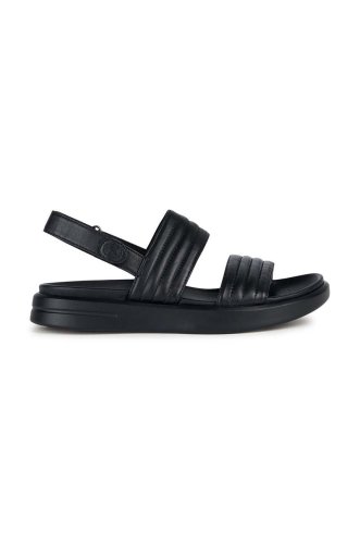 Geox sandale de piele d xand 2s femei, culoarea negru, d35paa 000tu c9999