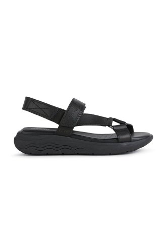 Geox sandale spherica ec5w femei, culoarea negru