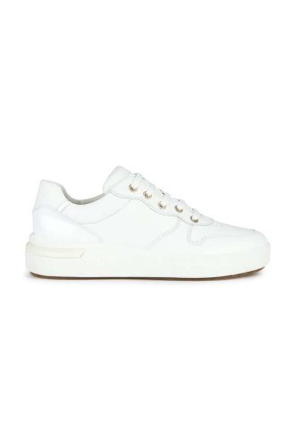 Geox sneakers din piele d dalyla a culoarea alb, d35qfa 08502 c1000