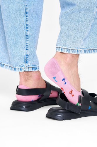 Happy socks șosete barbati, culoarea roz