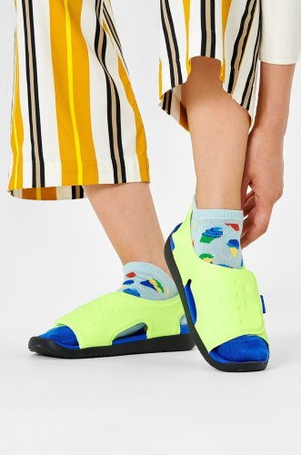 Happy socks șosete scurte femei, culoarea turcoaz
