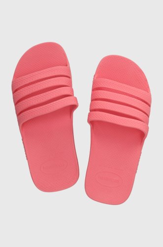 Havaianas papuci slide stradi femei, culoarea roz, 4147117.7600