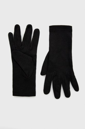 Helly hansen mănuși de lână culoarea negru