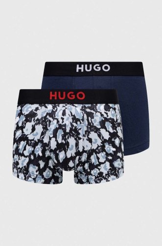 Hugo boxeri 2-pack barbati, culoarea turcoaz