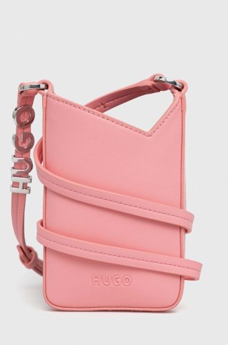 Hugo carcasa de telefon culoarea roz