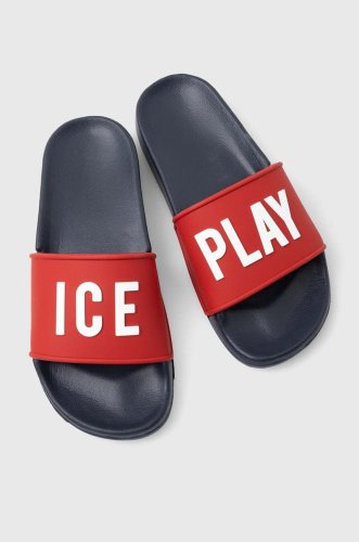 Ice play papuci barbati, culoarea albastru marin, ribera001u 3g1 m