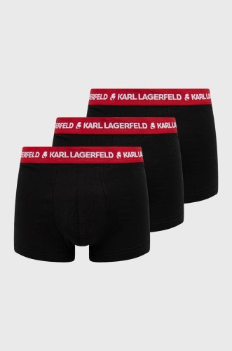 Karl lagerfeld boxeri (3-pack) barbati, culoarea rosu
