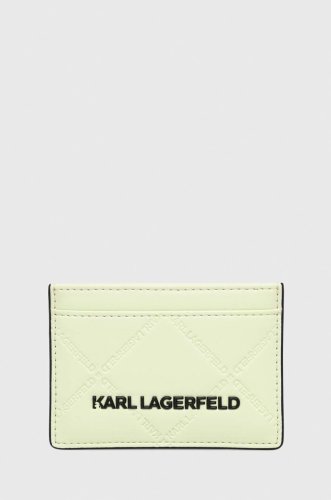 Karl lagerfeld carcasa cardului femei, culoarea verde