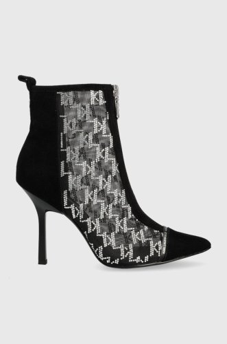 Karl lagerfeld pantofi cu toc kl30951d sarabande femei, culoarea negru