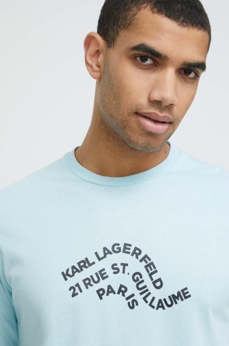 Karl lagerfeld tricou din bumbac modelator