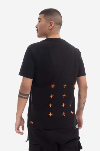 Ksubi tricou din bumbac culoarea negru, cu imprimeu mps23te023-black