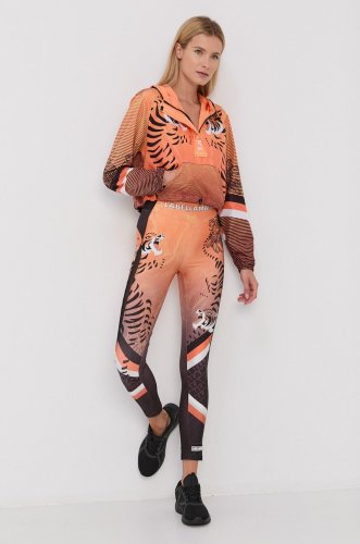 Labellamafia colanți femei, culoarea portocaliu, modelator